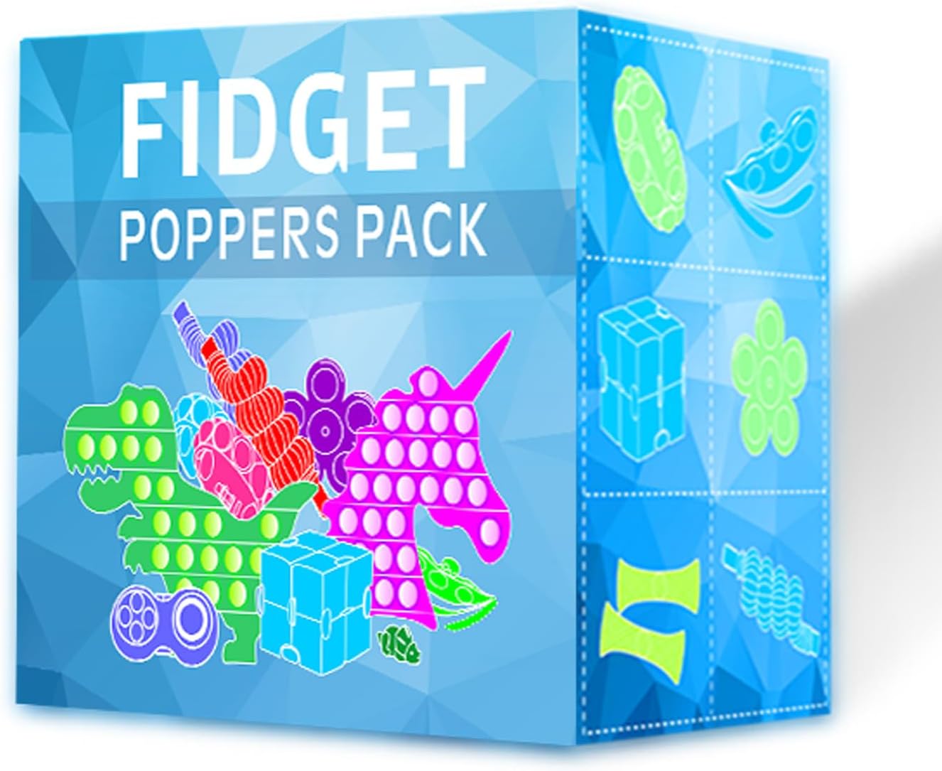 120-Pack Fidget Toys Bulk Set – Sensory Toys for Kids & Adults, Autism ADHD Anxiety Relief, Stocking Stuffers, Party Favors, Classroom Prizes, Stress Relief Toys for Boys, Girls, Teens