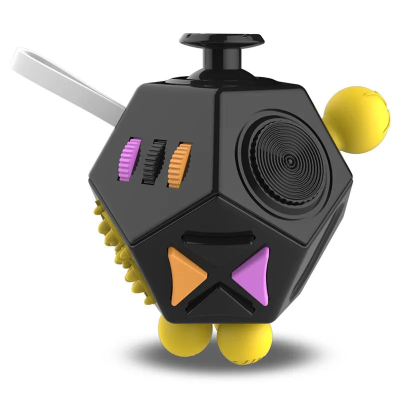Fidget Cube Toy for Anxiety & Stress Relief – EDC Sensory Dice for Kids & Adults | Focus Toy for Autism, ADHD & Fidgeting