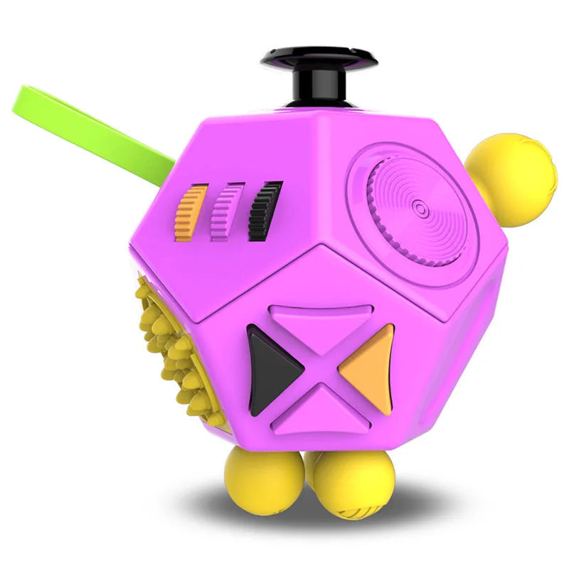 Fidget Cube Toy for Anxiety & Stress Relief – EDC Sensory Dice for Kids & Adults | Focus Toy for Autism, ADHD & Fidgeting
