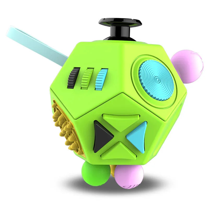 Fidget Cube Toy for Anxiety & Stress Relief – EDC Sensory Dice for Kids & Adults | Focus Toy for Autism, ADHD & Fidgeting