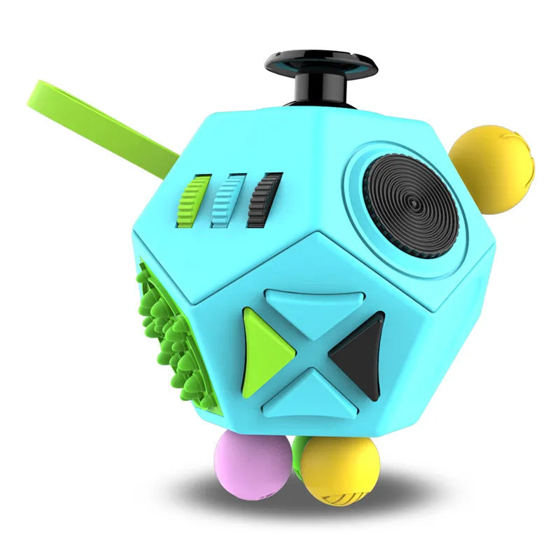 Fidget Cube Toy for Anxiety & Stress Relief – EDC Sensory Dice for Kids & Adults | Focus Toy for Autism, ADHD & Fidgeting