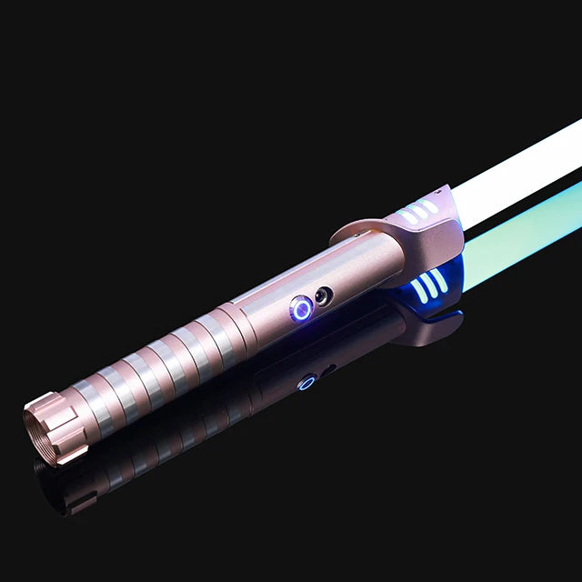 RGB Metal Lightsaber Toy – LED Light Up Laser Sword for Kids & Adults, Dueling Saber with Sound Effects