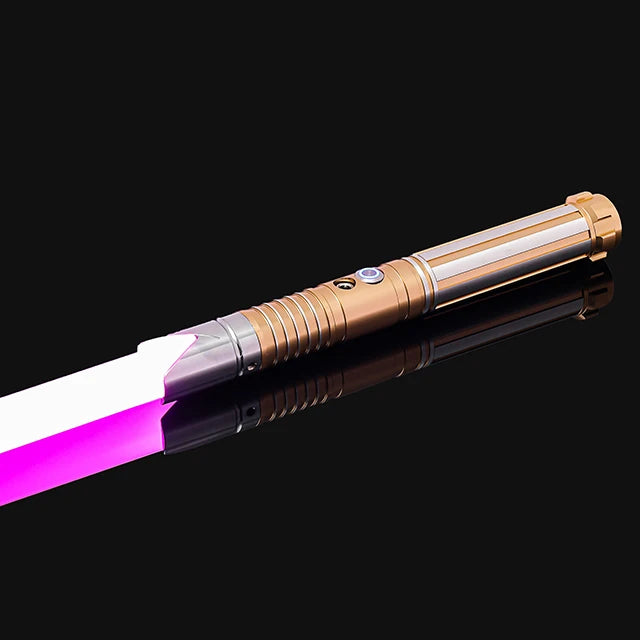 RGB Metal Lightsaber Toy – LED Light Up Laser Sword for Kids & Adults, Dueling Saber with Sound Effects