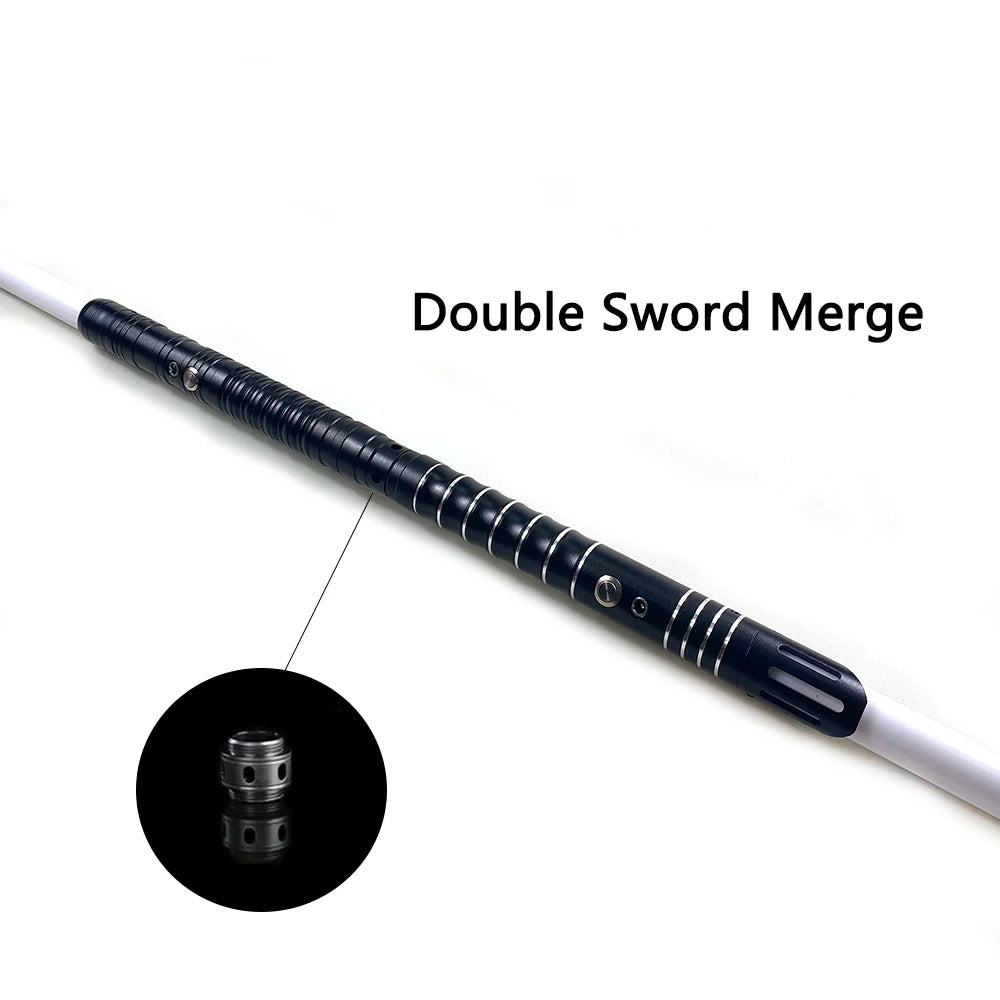 RGB Metal Lightsaber Toy – LED Light Up Laser Sword for Kids & Adults, Dueling Saber with Sound Effects