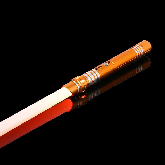 RGB Metal Lightsaber Toy – LED Light Up Laser Sword for Kids & Adults, Dueling Saber with Sound Effects