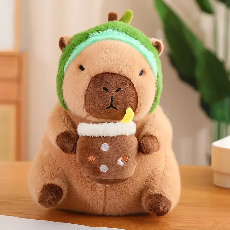 Capybara Bread Plush Toy – Cute Anime Stuffed Animal Toast Doll | Creative Gift for Girls, Kids & Girlfriend Birthday Surprise