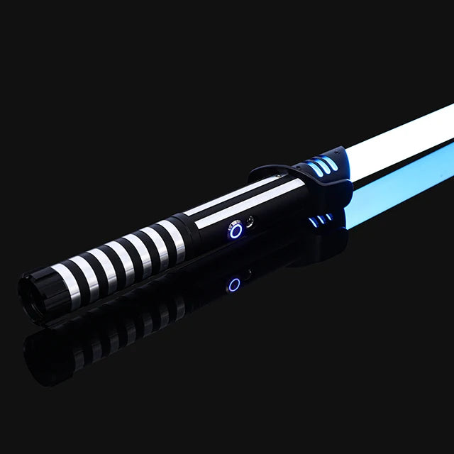 RGB Metal Lightsaber Toy – LED Light Up Laser Sword for Kids & Adults, Dueling Saber with Sound Effects