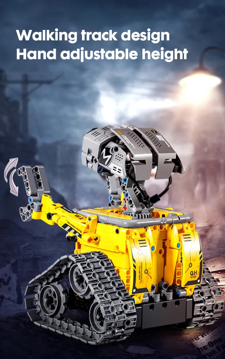 520-Piece 3-IN-1 Robot Building Kit – Remote & APP Controlled STEM Toy for Kids