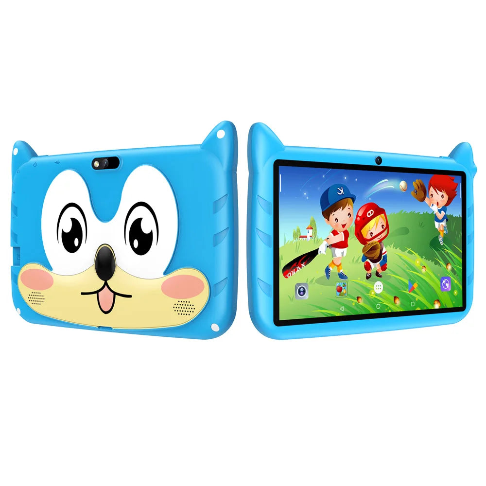 7-Inch Kids Tablet Android 13 – 4GB RAM 64GB ROM, 1TB Expandable, 5G WiFi, Dual Camera, 4000mAh Battery | Child-Friendly Tablet with Parental Controls & Educational Apps