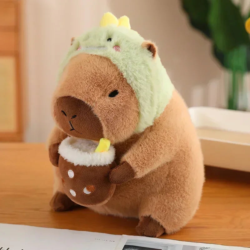 Capybara Bread Plush Toy – Cute Anime Stuffed Animal Toast Doll | Creative Gift for Girls, Kids & Girlfriend Birthday Surprise