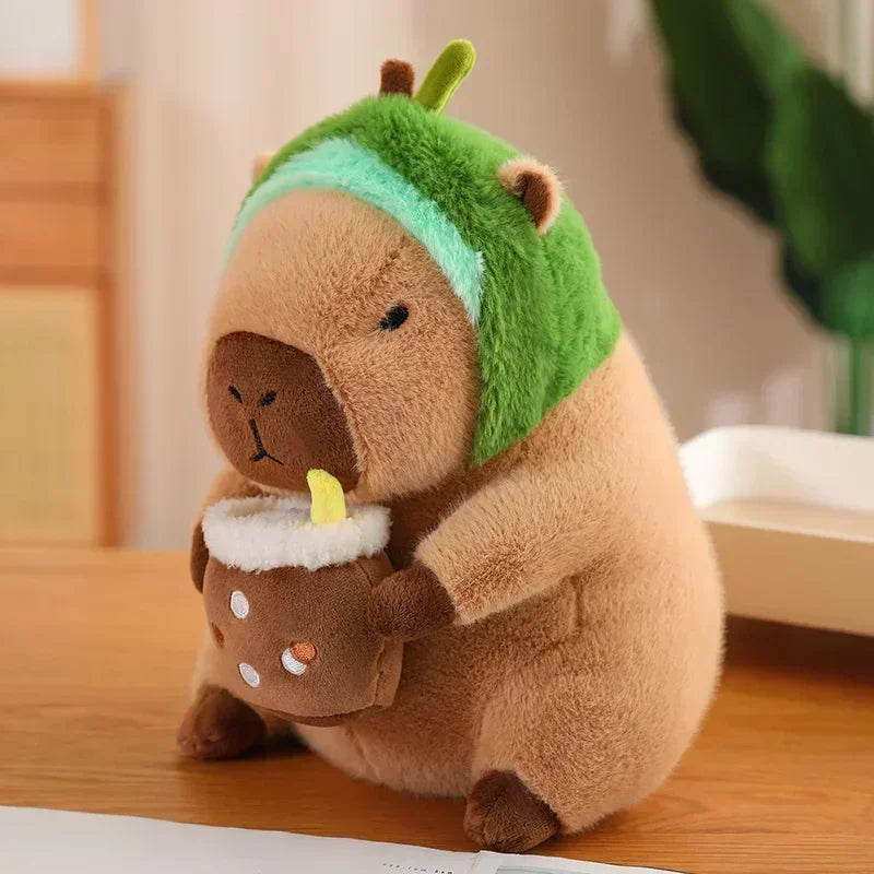 Capybara Bread Plush Toy – Cute Anime Stuffed Animal Toast Doll | Creative Gift for Girls, Kids & Girlfriend Birthday Surprise