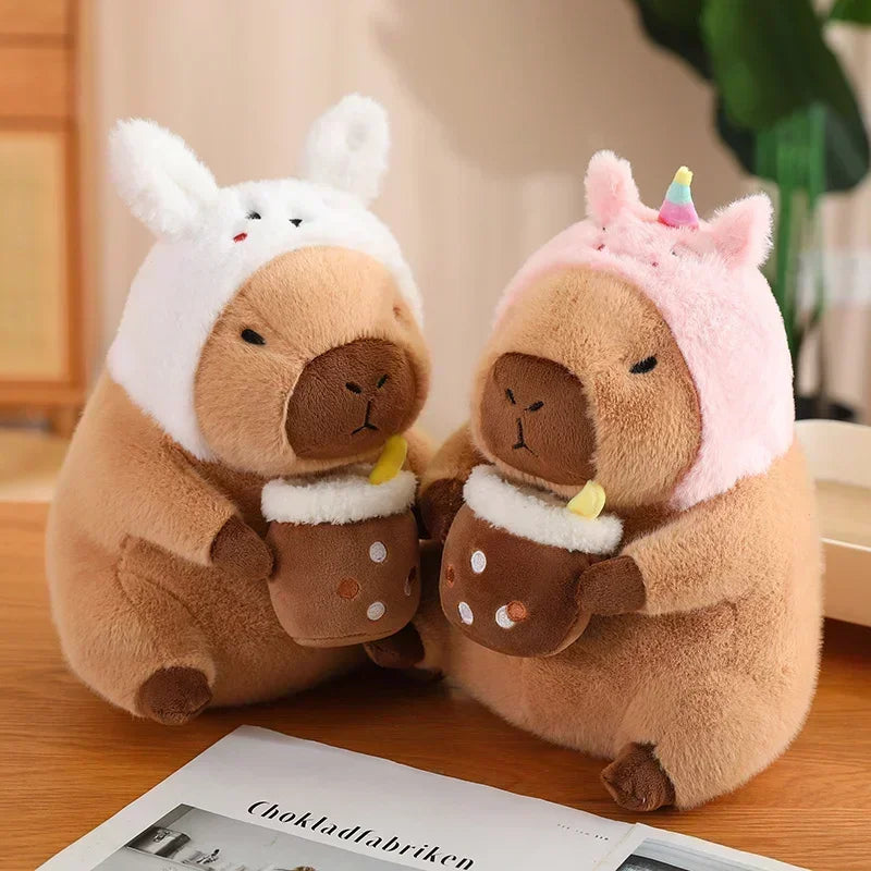Capybara Bread Plush Toy – Cute Anime Stuffed Animal Toast Doll | Creative Gift for Girls, Kids & Girlfriend Birthday Surprise
