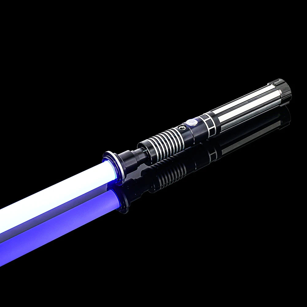 RGB Metal Lightsaber Toy – LED Light Up Laser Sword for Kids & Adults, Dueling Saber with Sound Effects