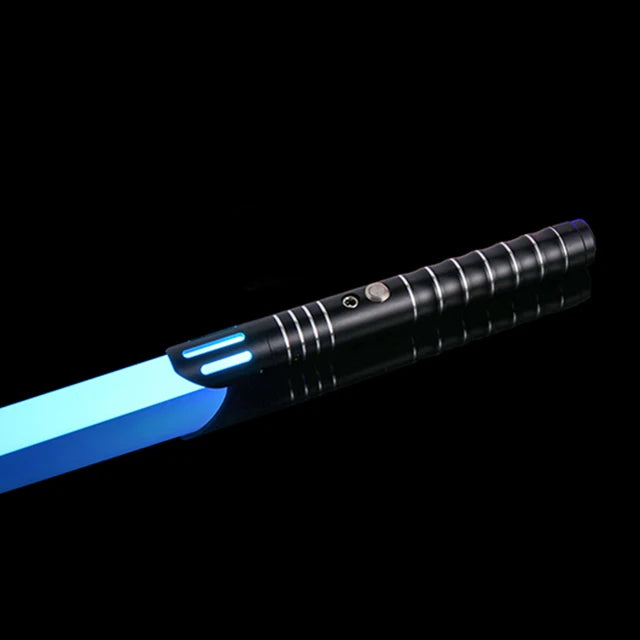 RGB Metal Lightsaber Toy – LED Light Up Laser Sword for Kids & Adults, Dueling Saber with Sound Effects