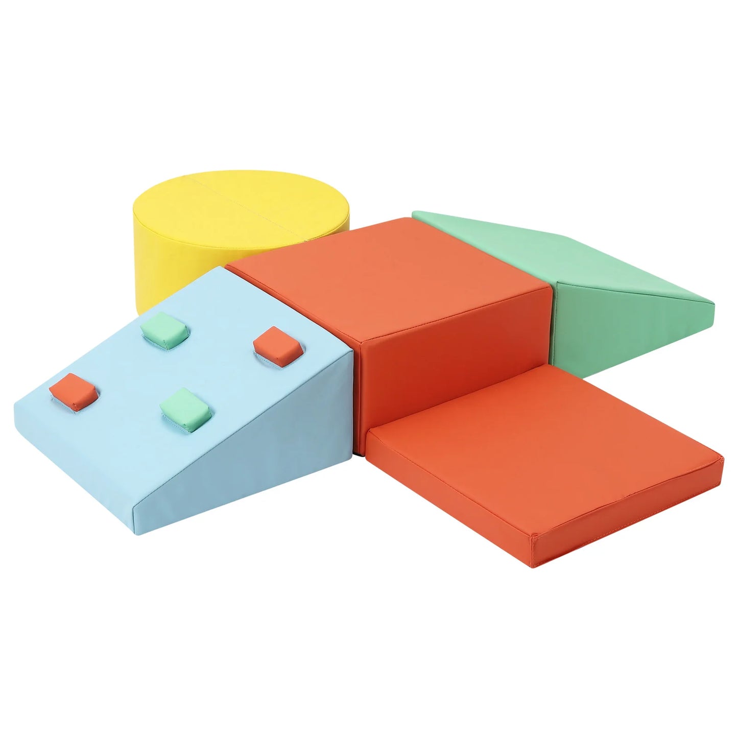 5-Piece Foam Climbing Blocks for Toddlers & Preschoolers – Soft Indoor Play Set for Climbing, Crawling & Active Learning