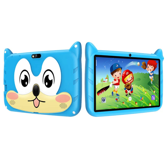 7-Inch Kids Tablet Android 13 – 4GB RAM 64GB ROM, 1TB Expandable, 5G WiFi, Dual Camera, 4000mAh Battery | Child-Friendly Tablet with Parental Controls & Educational Apps